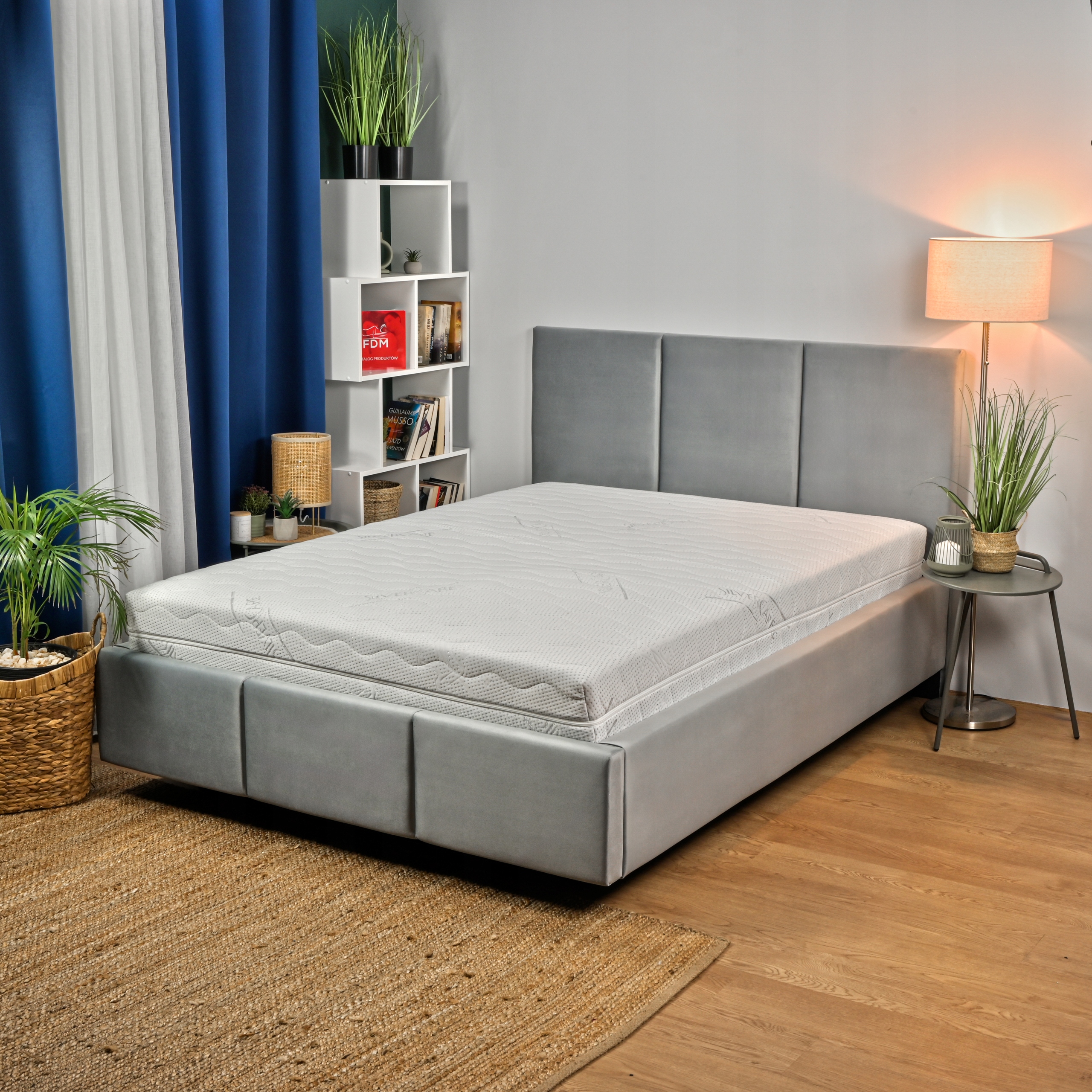 Čiužinys 90x200 Kokos x2 kišenė H3/H5 kieta kišenė SILVER MAX