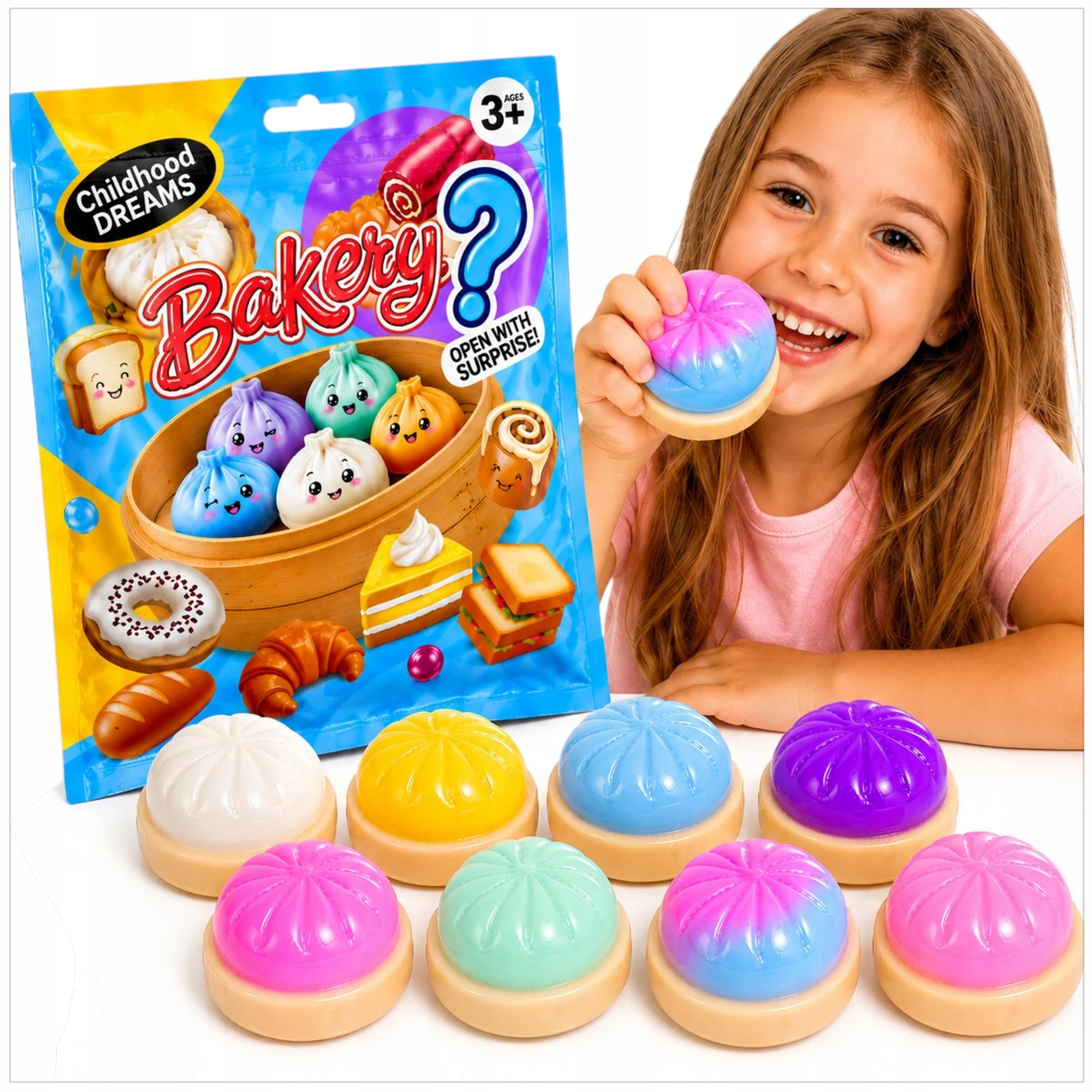 GNIOTEK PIERÓG SIURPRISE PAKETELĖS KOLDŪNAS MYSTERY KUDULINIS 4 Vnt.
