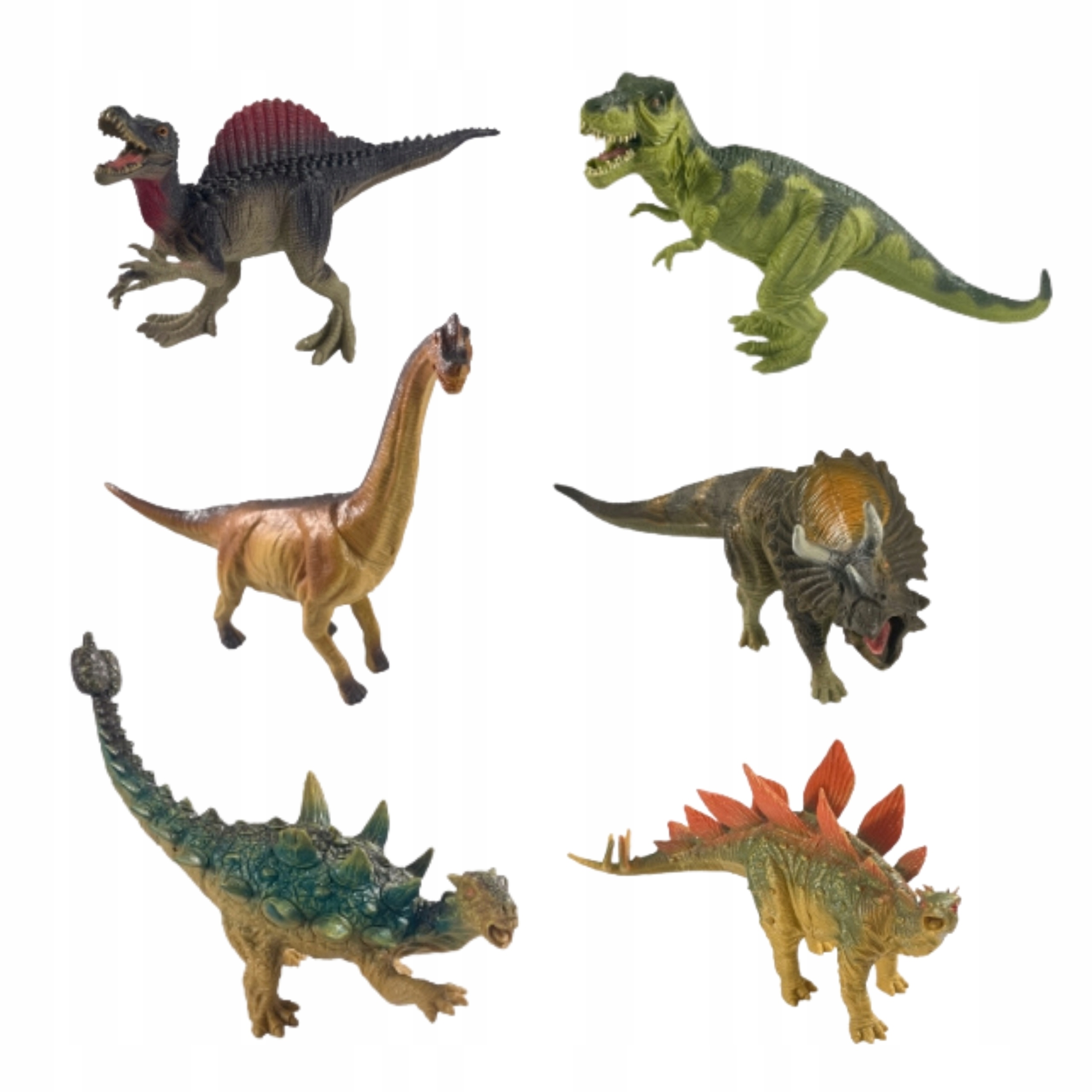 WOOPIE dinozaurų figūrėlių rinkinys 6 dalių T-Rex
