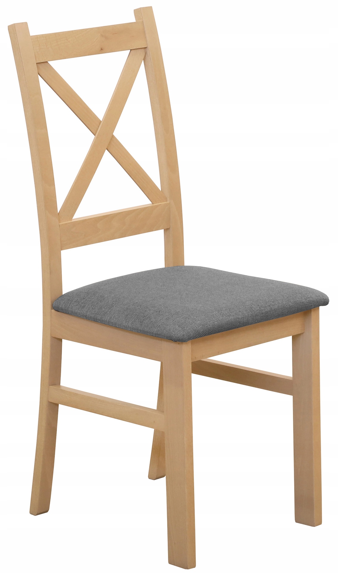 4x Minkštų kėdžių rinkinys svetainei, valgomajam, virtuvei, Artisan Oak/Grey