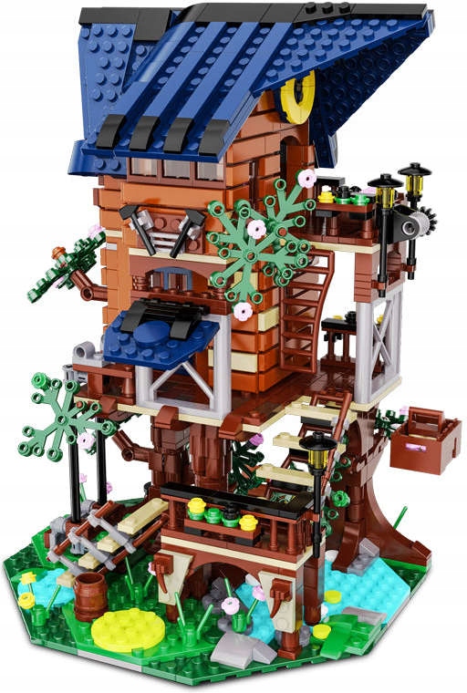CADA C66004W Four Seasons Tree House statybiniai blokeliai 1155 vnt. LED