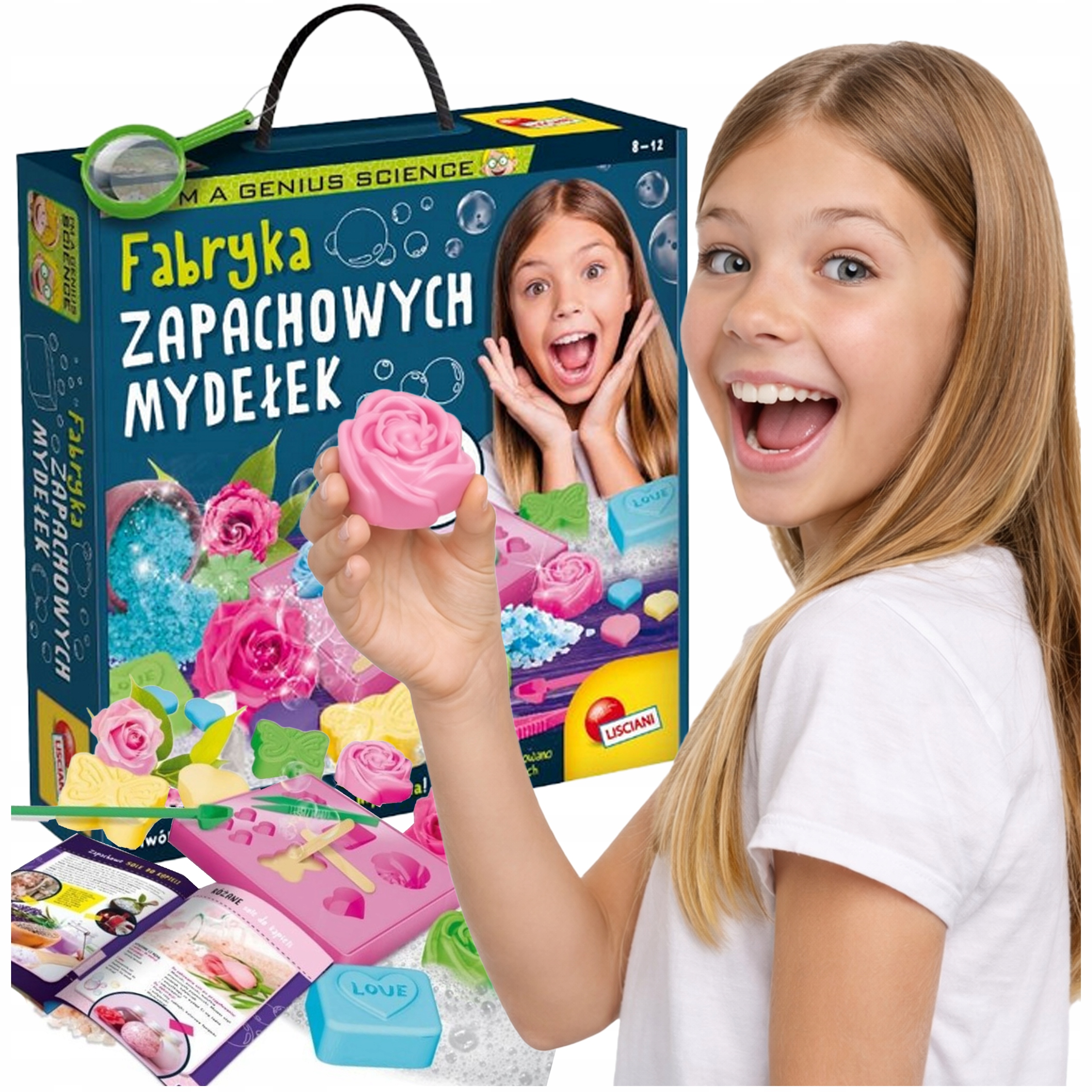 Lisciani Fabryka mydełek - kreatywna zabawka dla dziewczynek