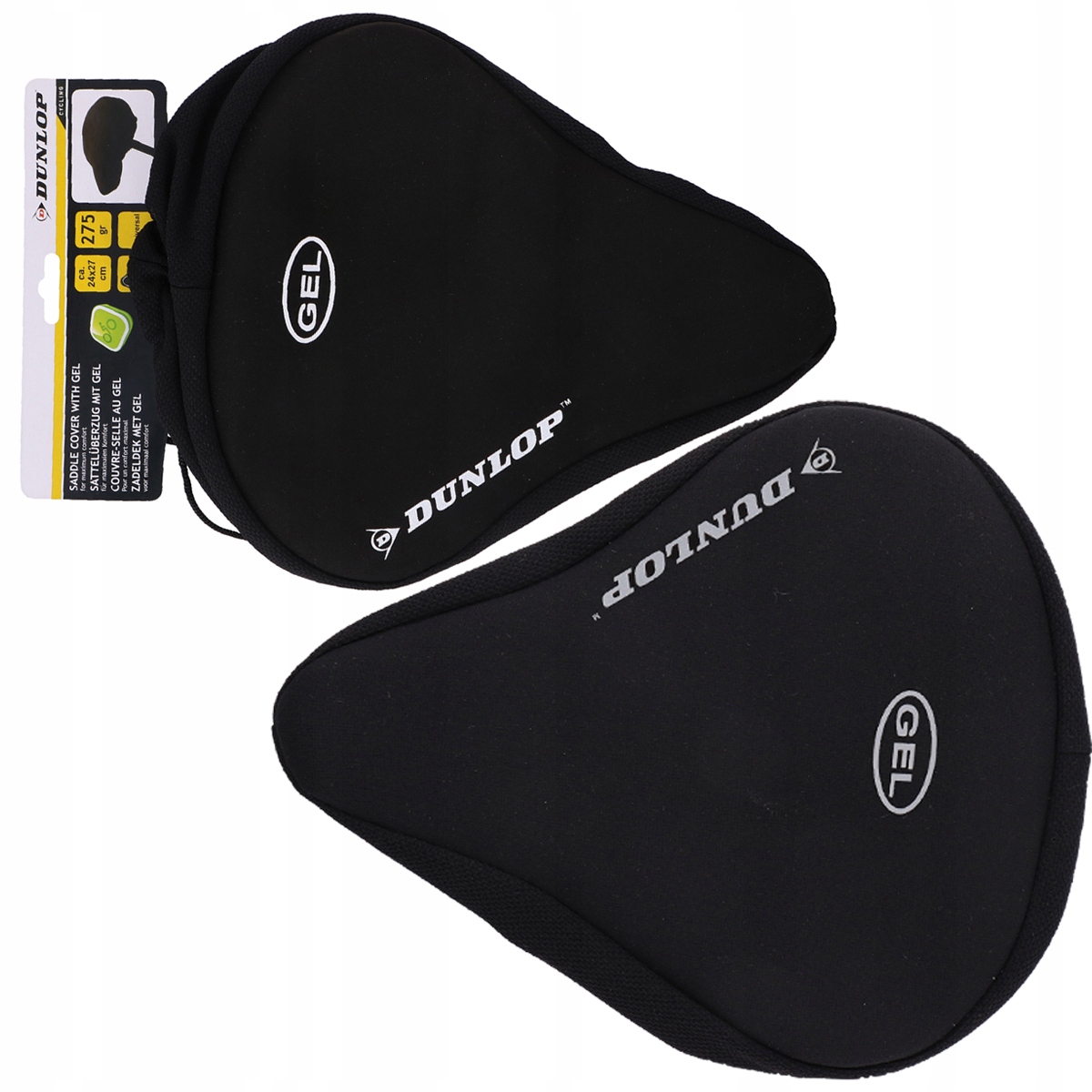 Dunlop gelinė dviračio sėdynės nuoanga 27x24x2cm