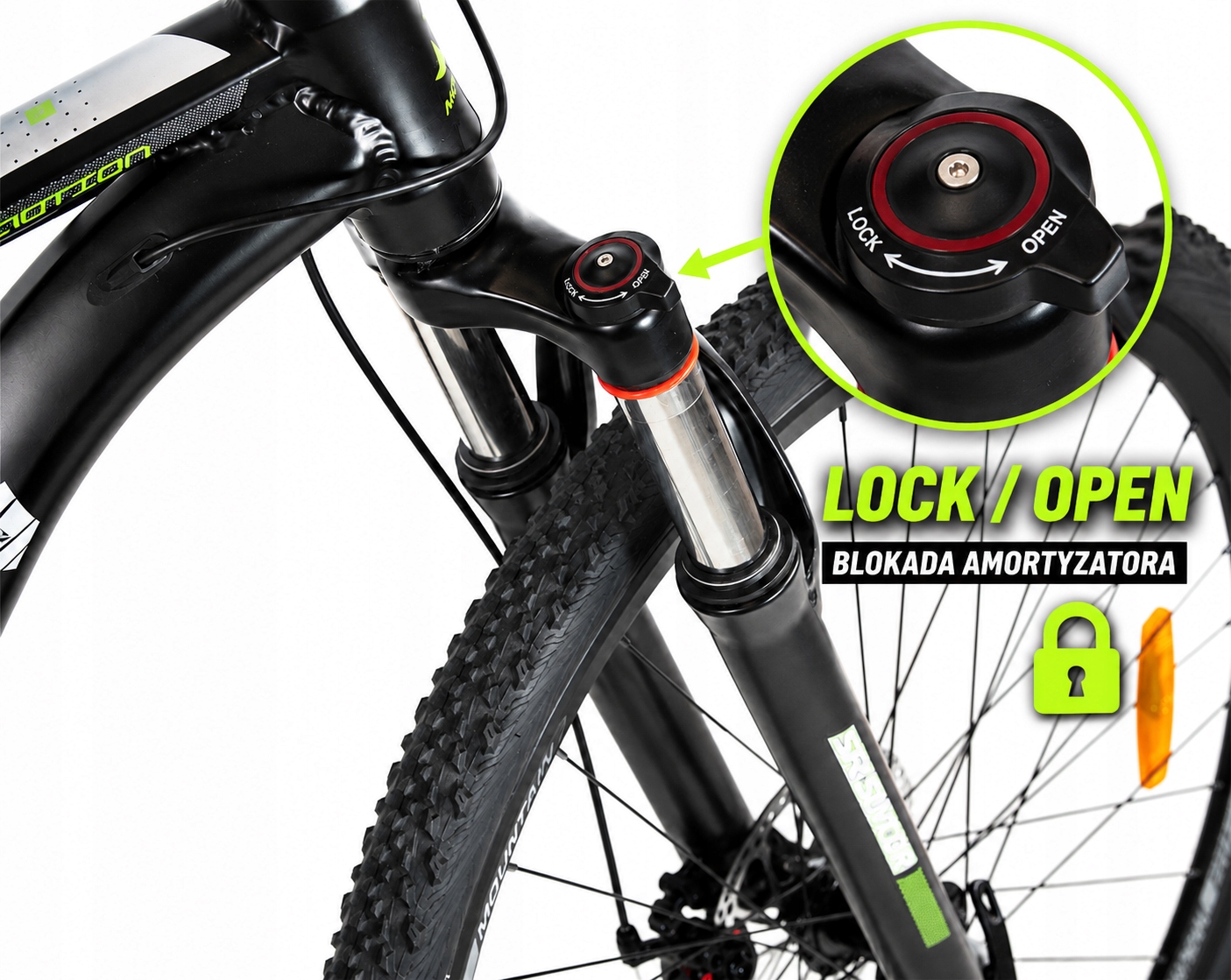Hurtex Molly MTB 27,5 colių aliuminis dviratis