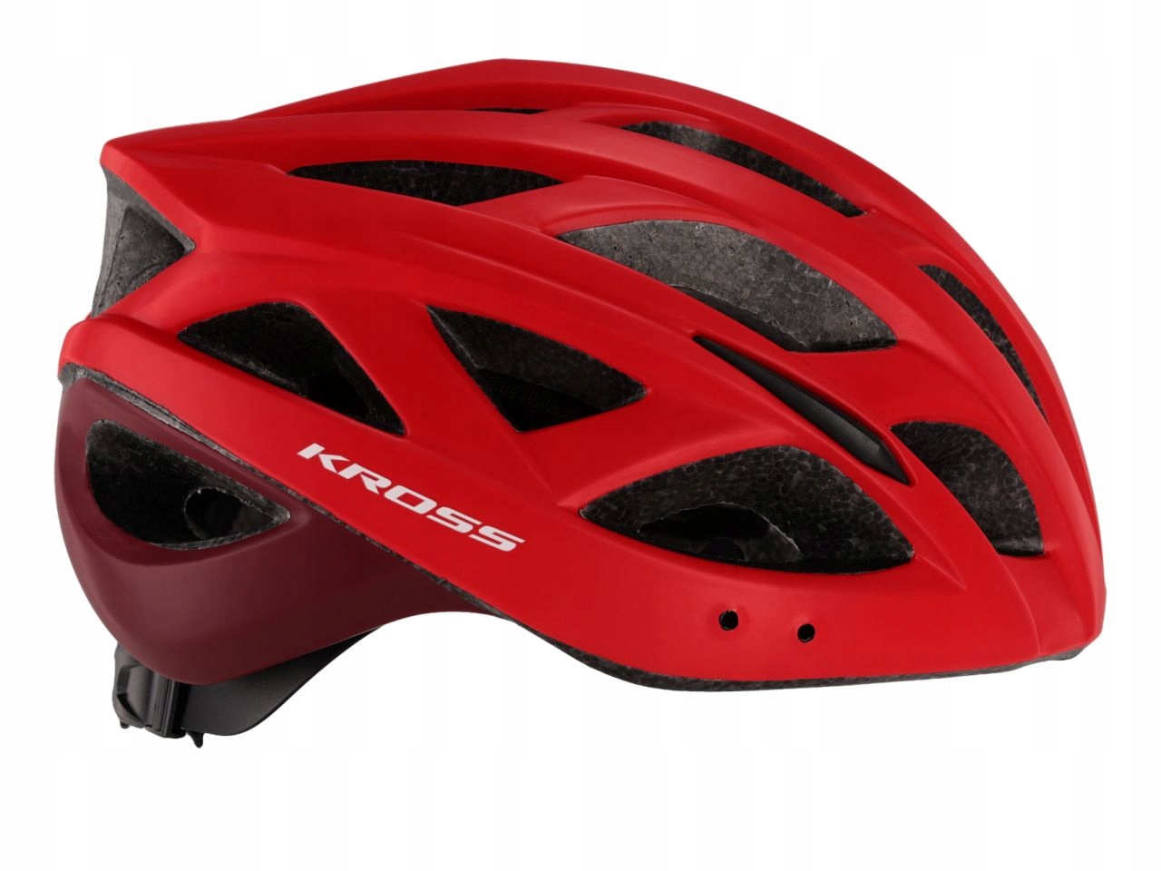 Kross Vincitore 038MRD dviračio šalmas raudonas 54-58 cm M