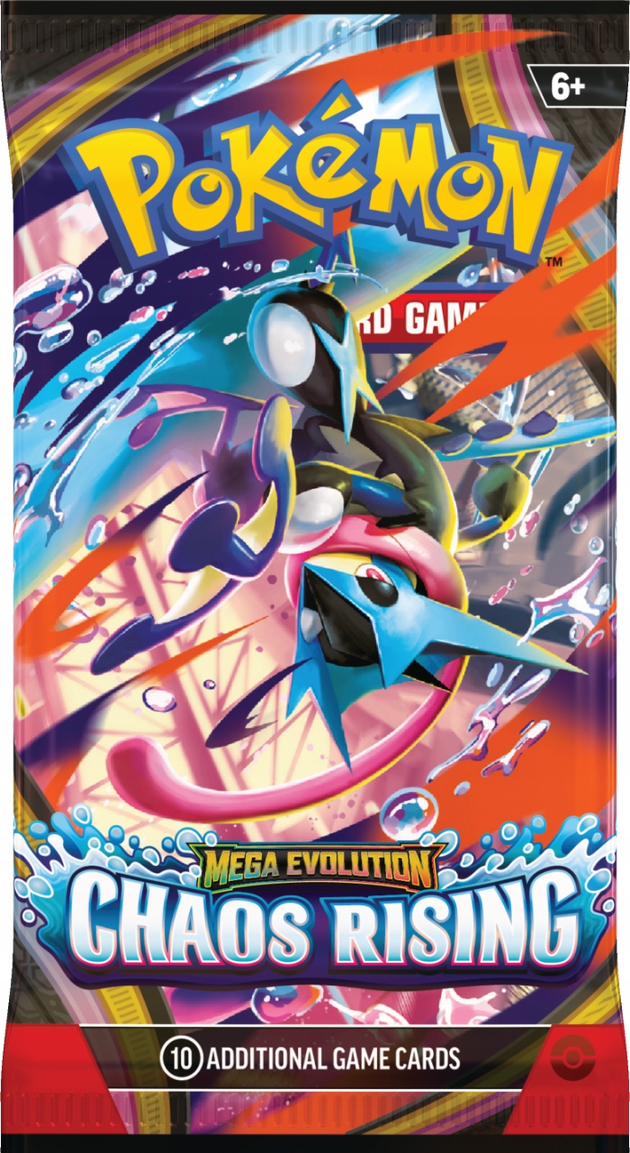 Pokémon TCG Mega Evolution Chaos Rising booster
