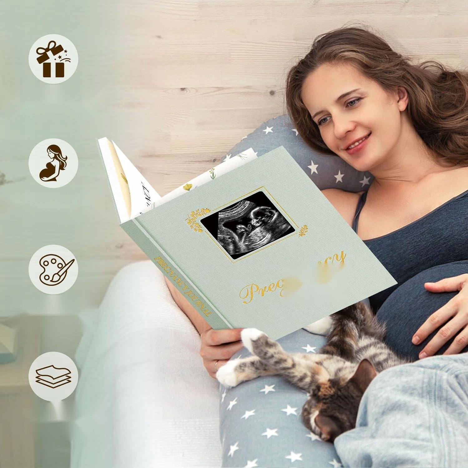 NĖŠTUMO DIENORAŠČIO KNYGŲ ALBUMAS 156 PUSLAPIAI ŽALIŲ ATSIMINIMŲ DOVANA