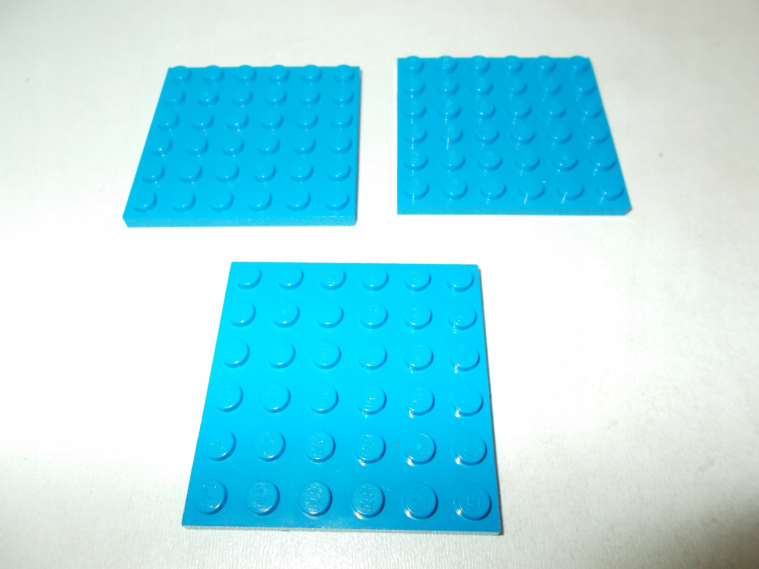 LEGO ELEMENTS LĖŠTĖS 6X6 MĖLYNAS