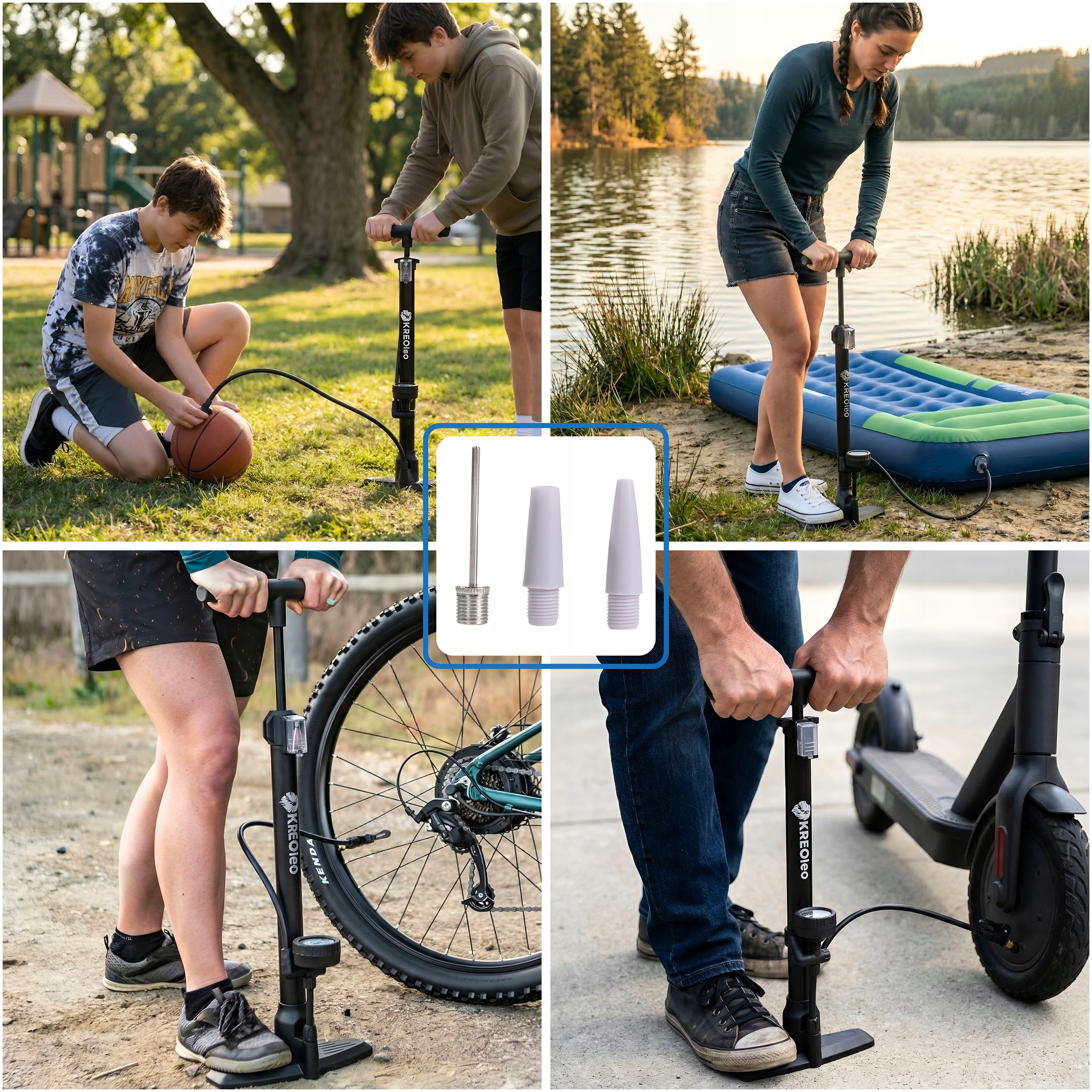RANKINIS DVIRAČIO SIURBLAS SU SLĖGIO MATUOKLIU, GRINDYS DVIRAČIUI IR AUTOMOBILIUI