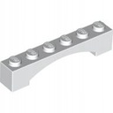 LEGO 92950 - baltas lankas 1x6 5 vnt.