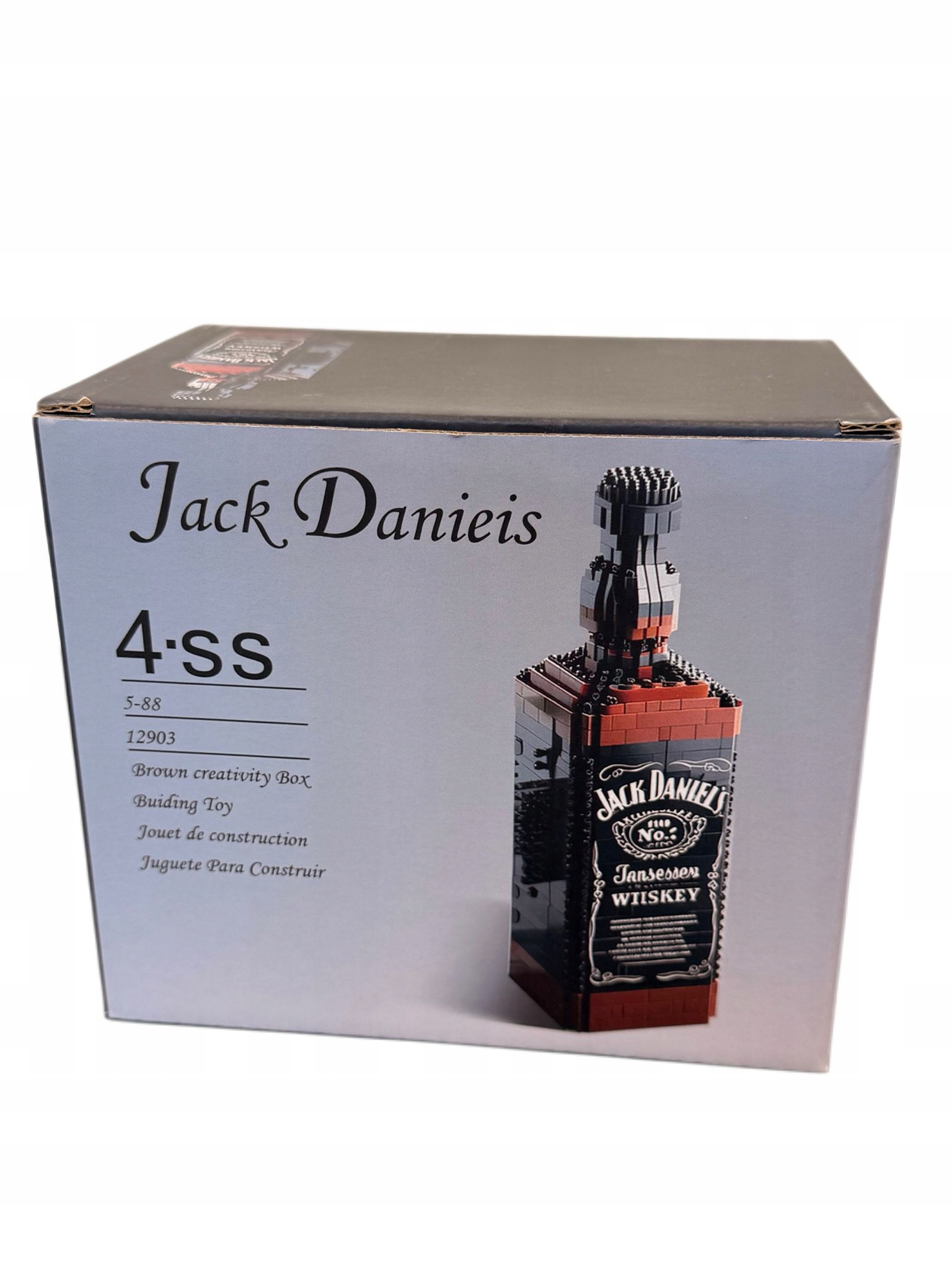 3D BLOKELIAI SUAUGUSIEMS Jack Daniels BUTELIŲ KOLEKTORIAUS DEKORAVIMAS