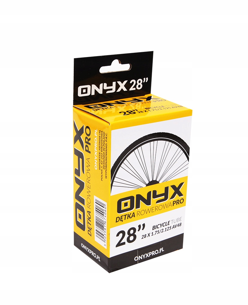 Onyx dviračio dėtis 28x1.75/2.125 AV 48 mm