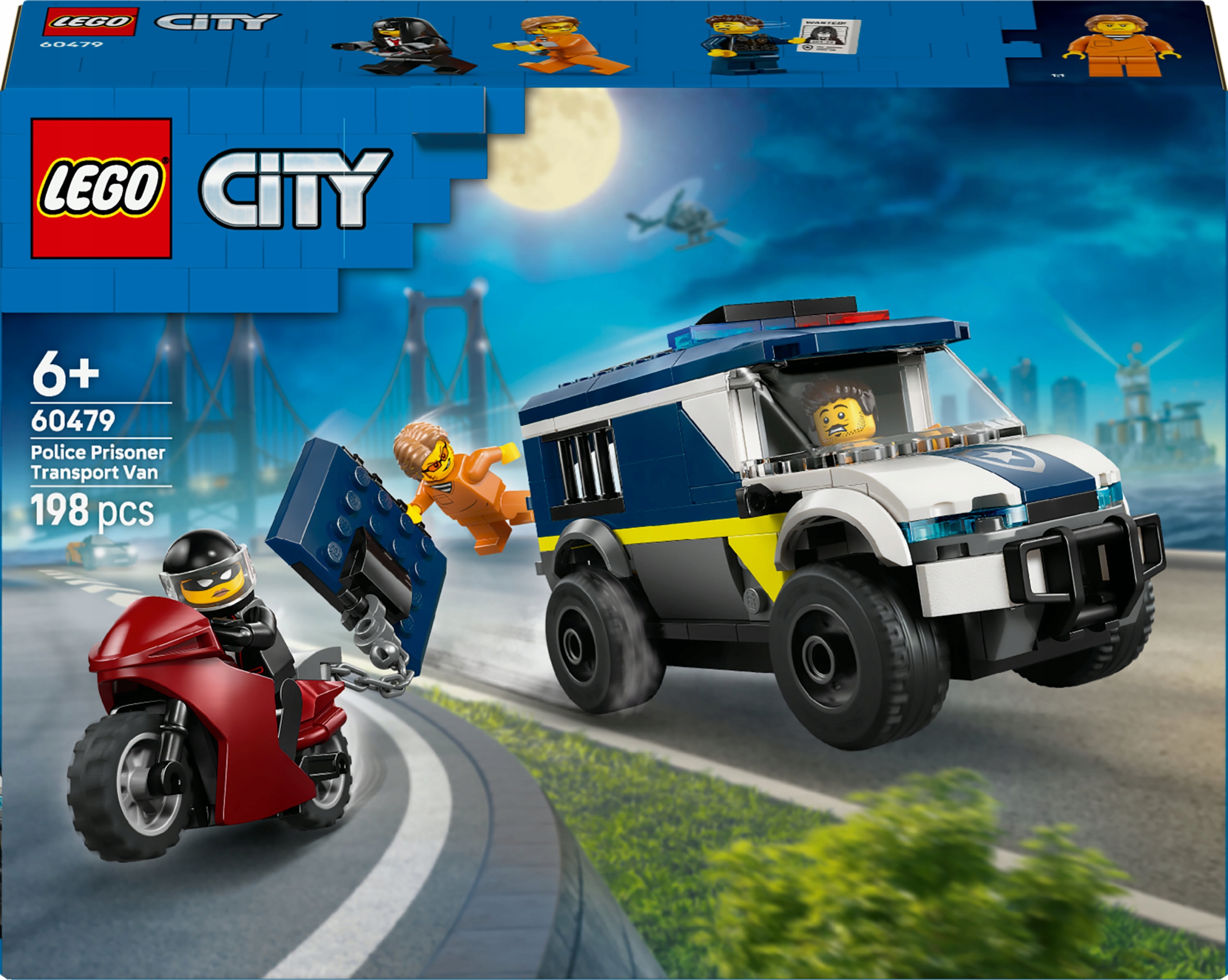 LEGO City kalinių konvojaus furgonetka 60479