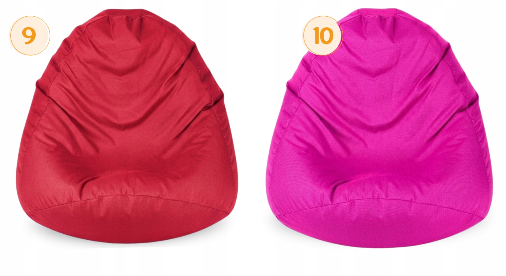 Sako Sack Pouffe 100x90cm Svetainės fotelis Vandeniui atsparus Oxford Antracito Pufas