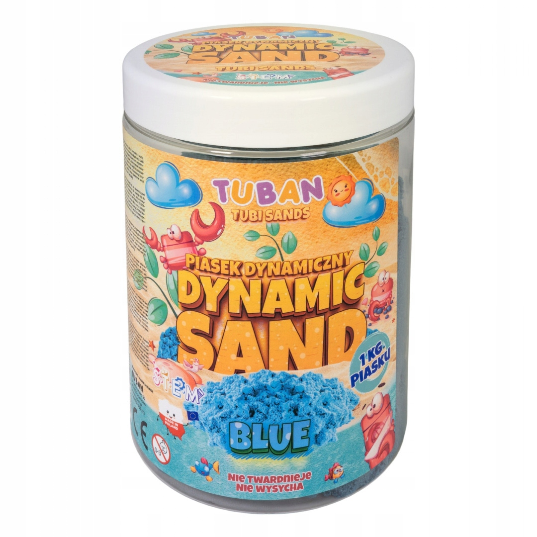 Tuban dinaminis smėlis mėlynas 1 kg