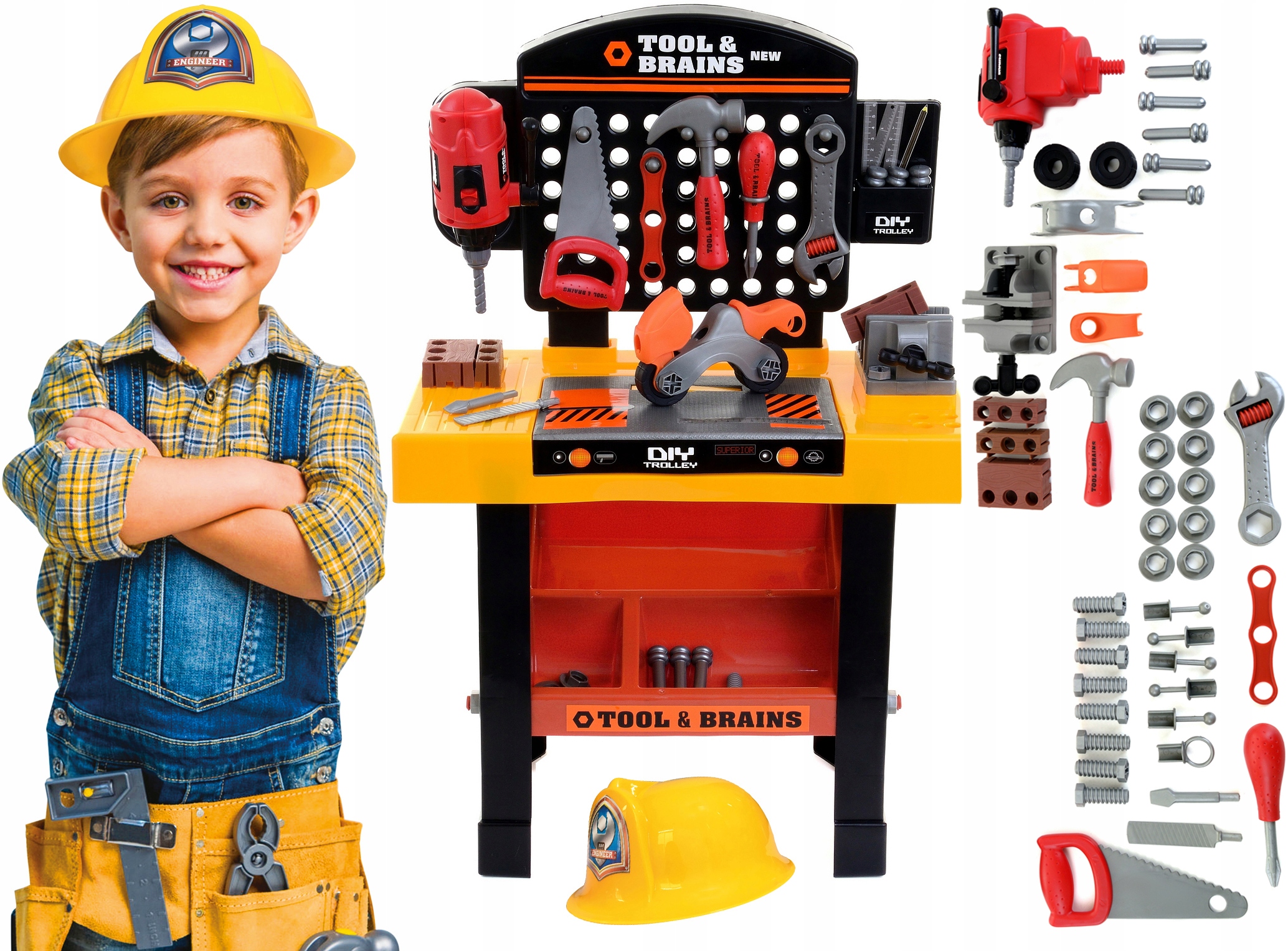 Funfit Kids didelis meistro dirbtuvės rinkinys