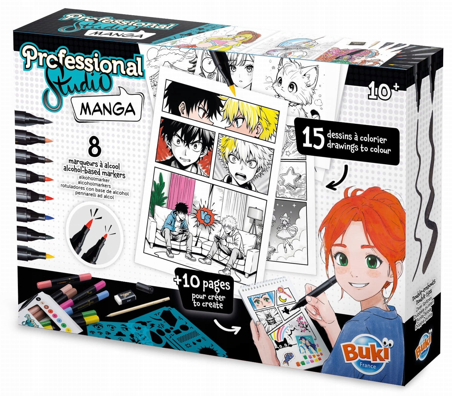 Buki Professional Studio komiksams ir mangai