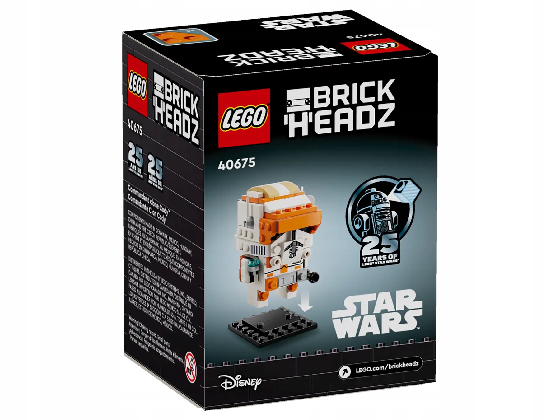 LEGO BrickHeadz 40675 klono vadas Cody