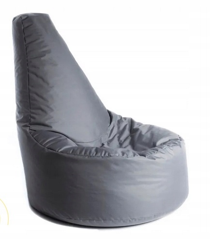 ŽAIDIMŲ KĖDĖ SAKO BAG SEAT XXL LUX PUFF PILKA KĖDĖ