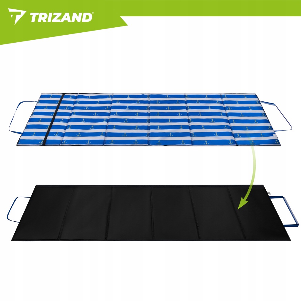 Trizand paplūdimio kilimėlis 192x66 cm storus