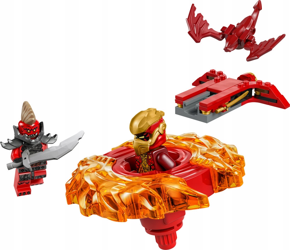 LEGO ninjago 71823 smoczy spinner spinjitzu Kaia