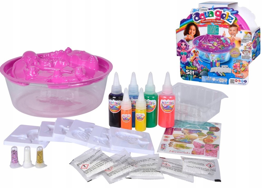 Simba Aqua Gelz magiškas sirenų rinkinys 3D