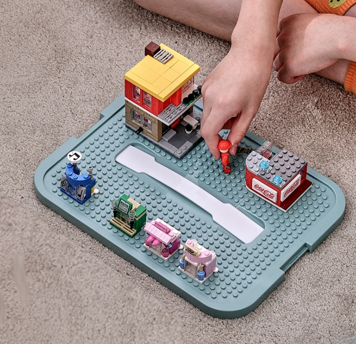 LEGO BLOCKS TOYS ORGANIZER KONTEINERIS Sluoksniuotas DIDELIS 5 pakopų 35 L