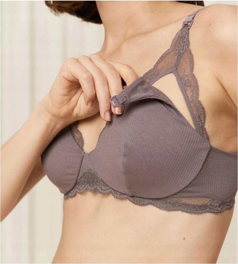 TRIUMPH NATURAL SPOTLIGHT MATERNITY minkštas maitinimui, pagamintas iš modalo 85B