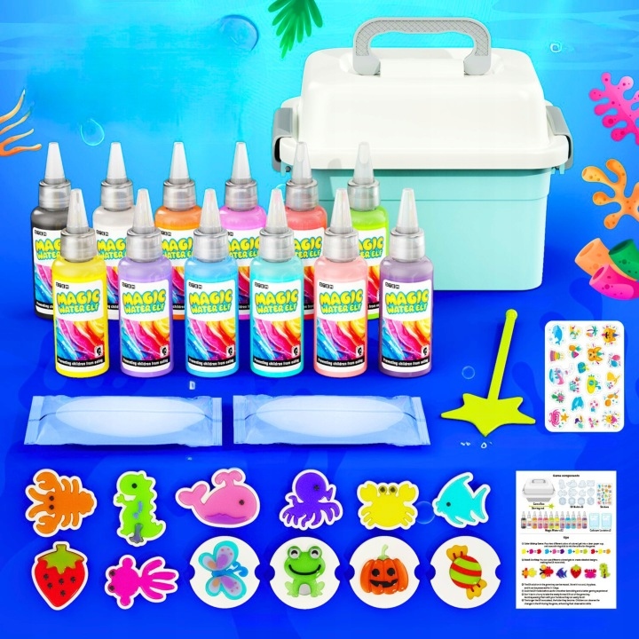 KidsGifts vandeninės figūrėlės daryti želatina