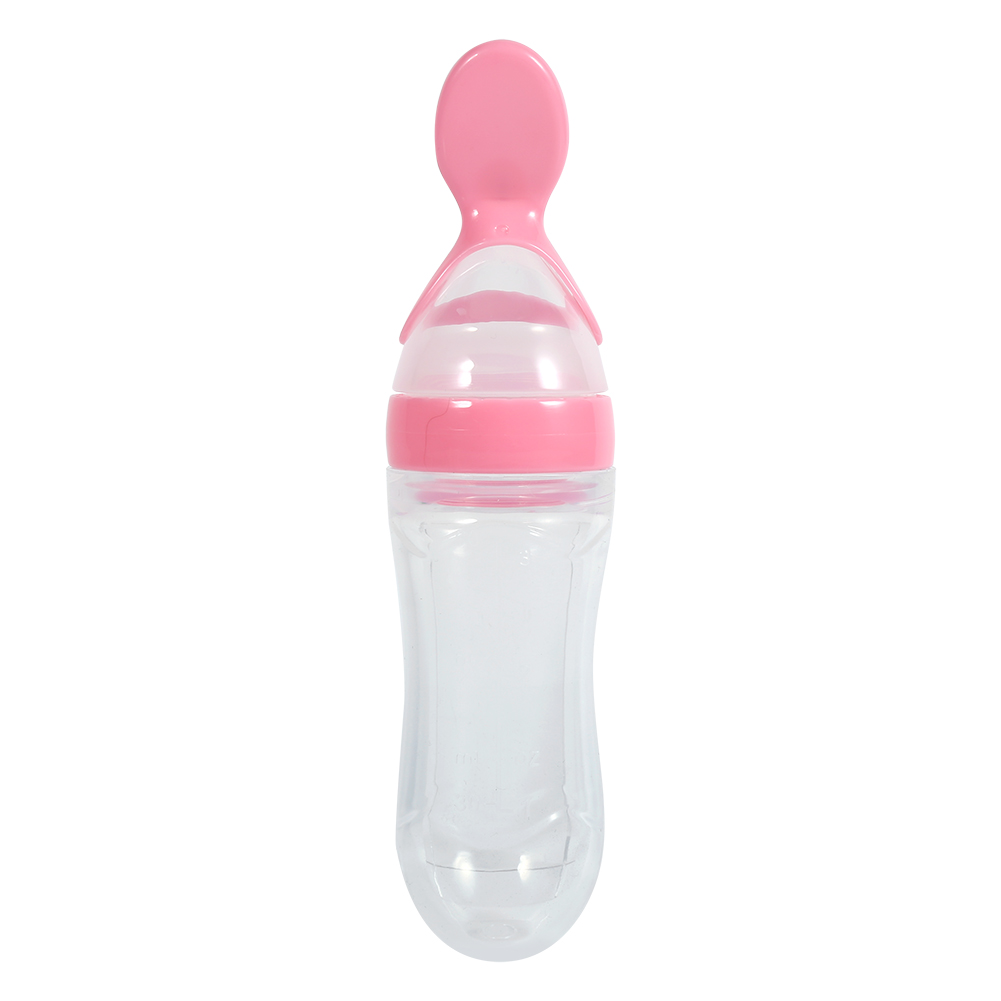 SILIKONINIS BUTELIUKAS ŠAČIUKUI - PATOGUS ŠĖTINIMAS VIENA RANKA - 90ml