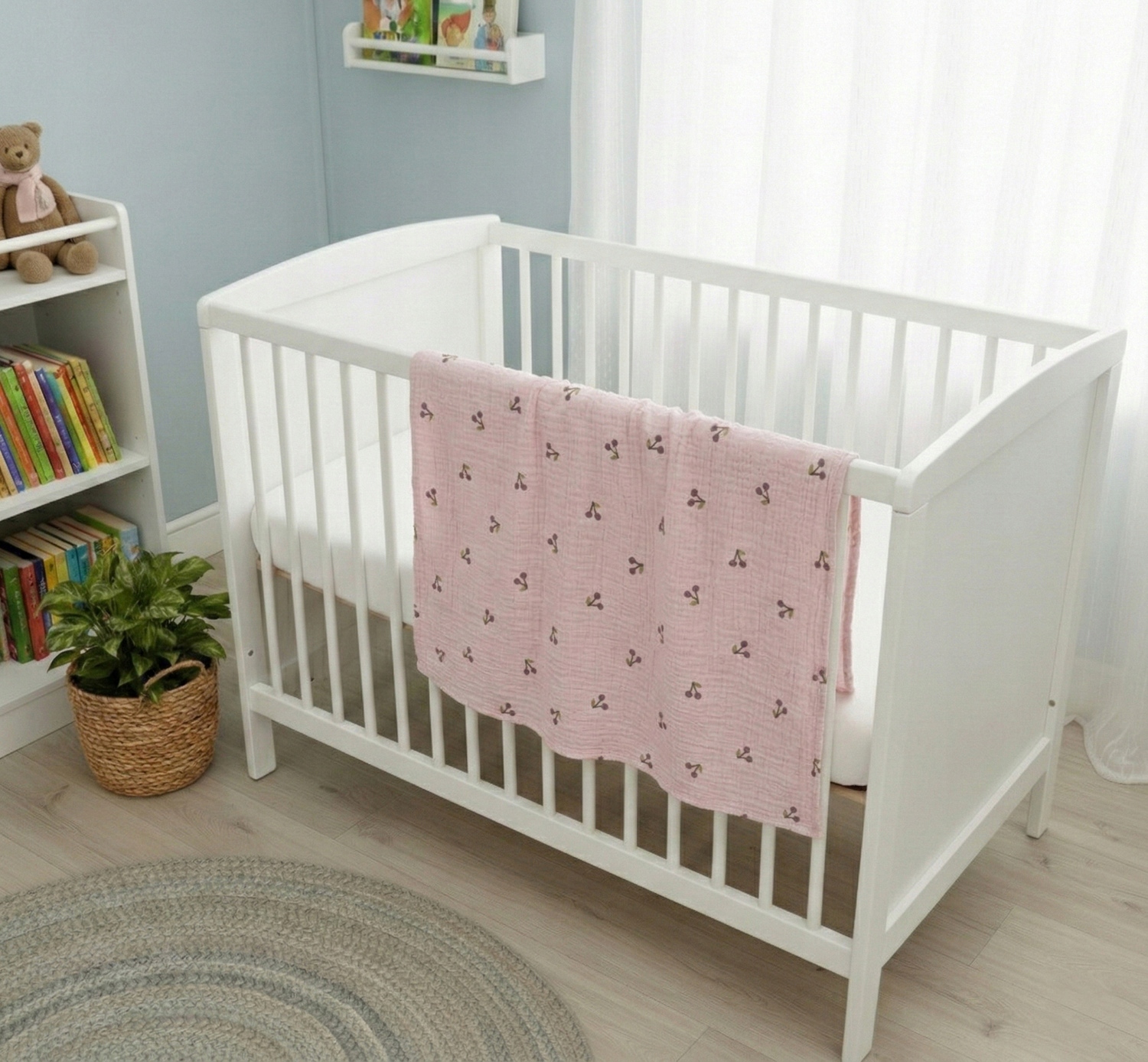 Egakids muslino apvynis 100x110 cm