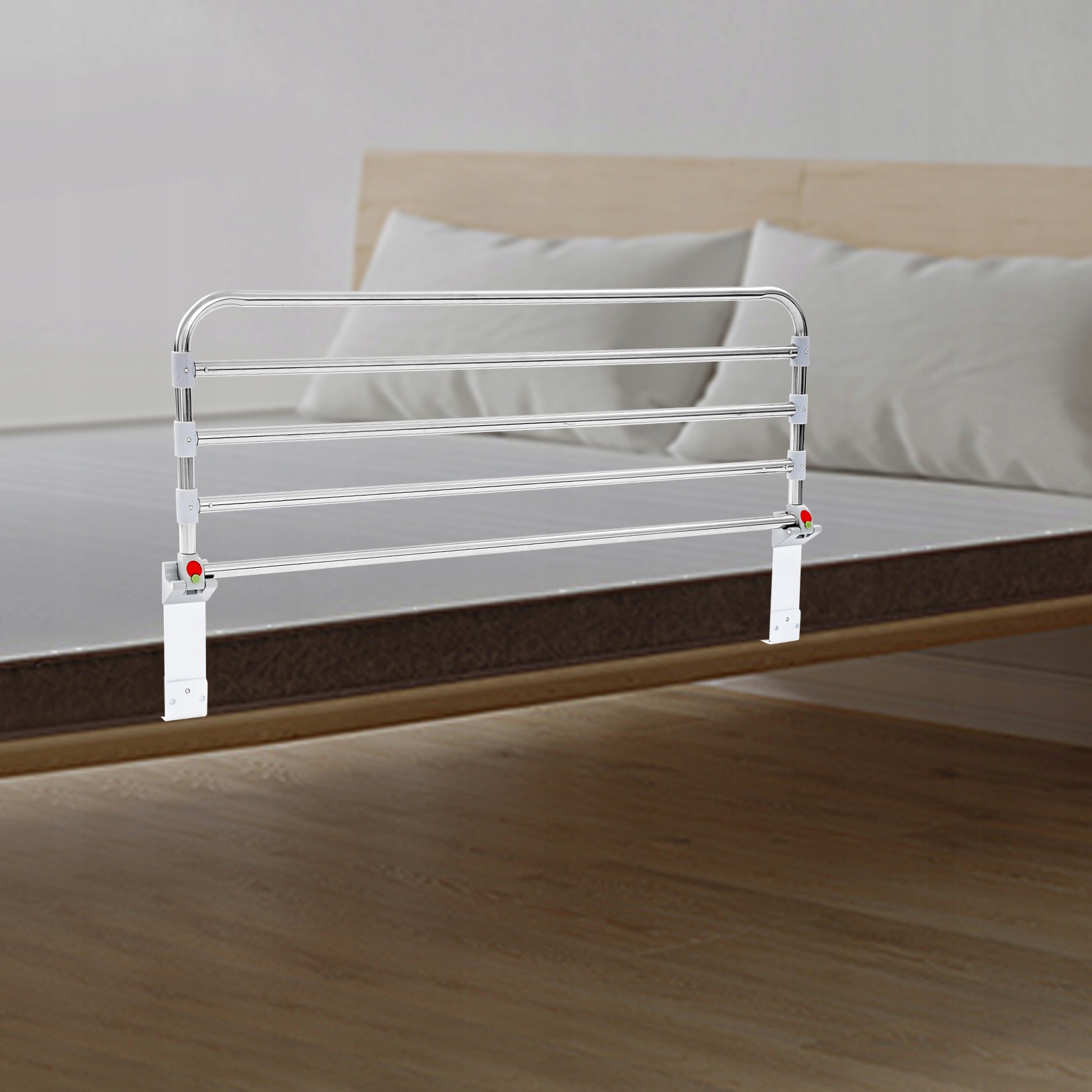 Lovos saugos turėklas 90 cm senjorams, sulankstomas, nešiojamas, apsauga nuo lovos