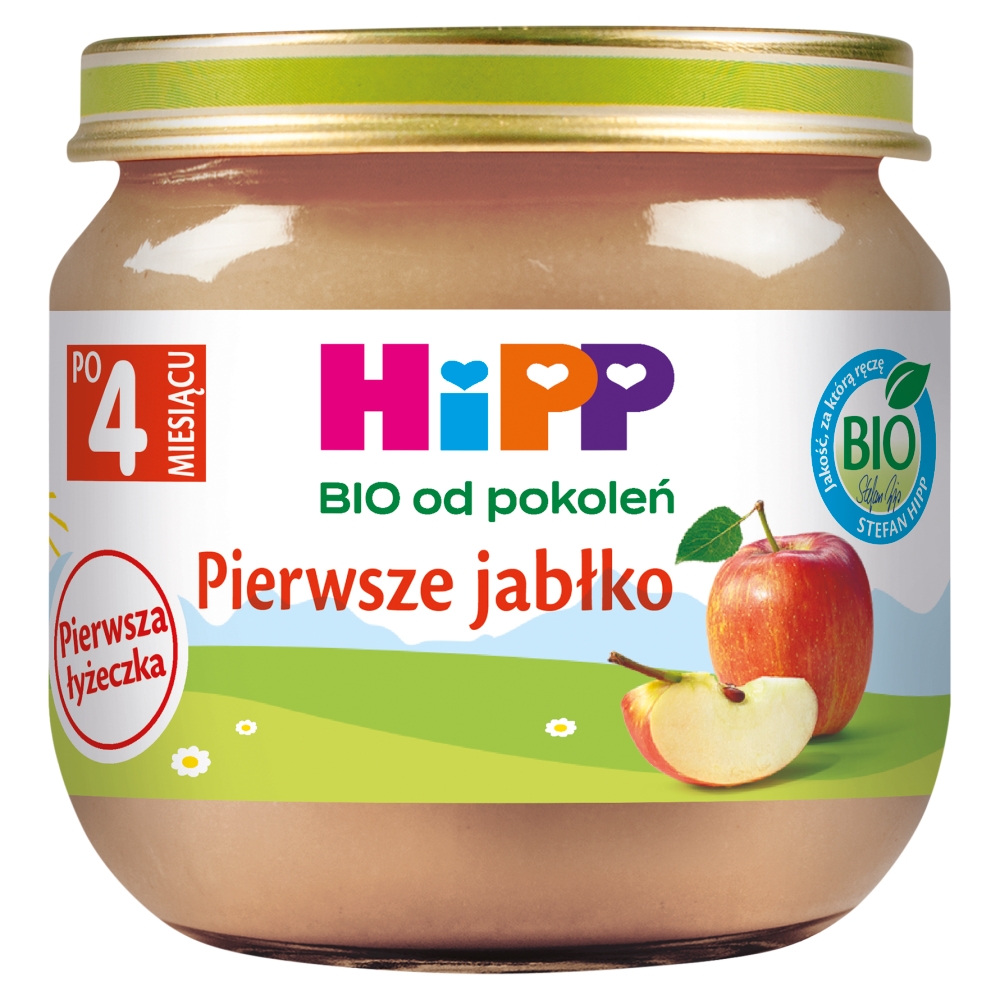 Hipp Bio pirmoji šaukštelė 4x80g morkos, moliūgo, obuolies