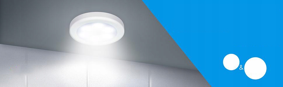 3x LED lempa, prieblandos judesio jutiklis, PIR BATERIJOS