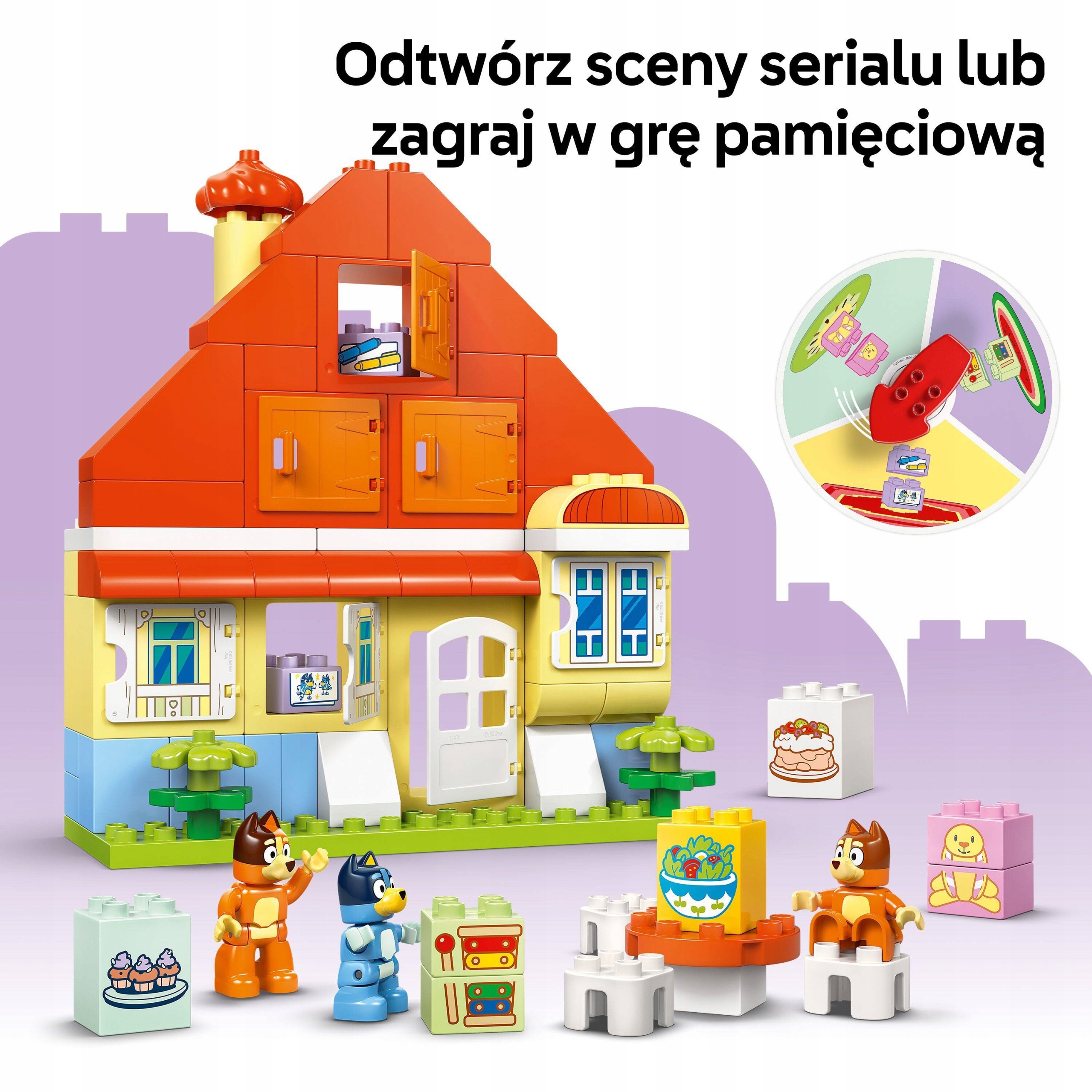LEGO DUPLO Bluey šeimos namas, 10459