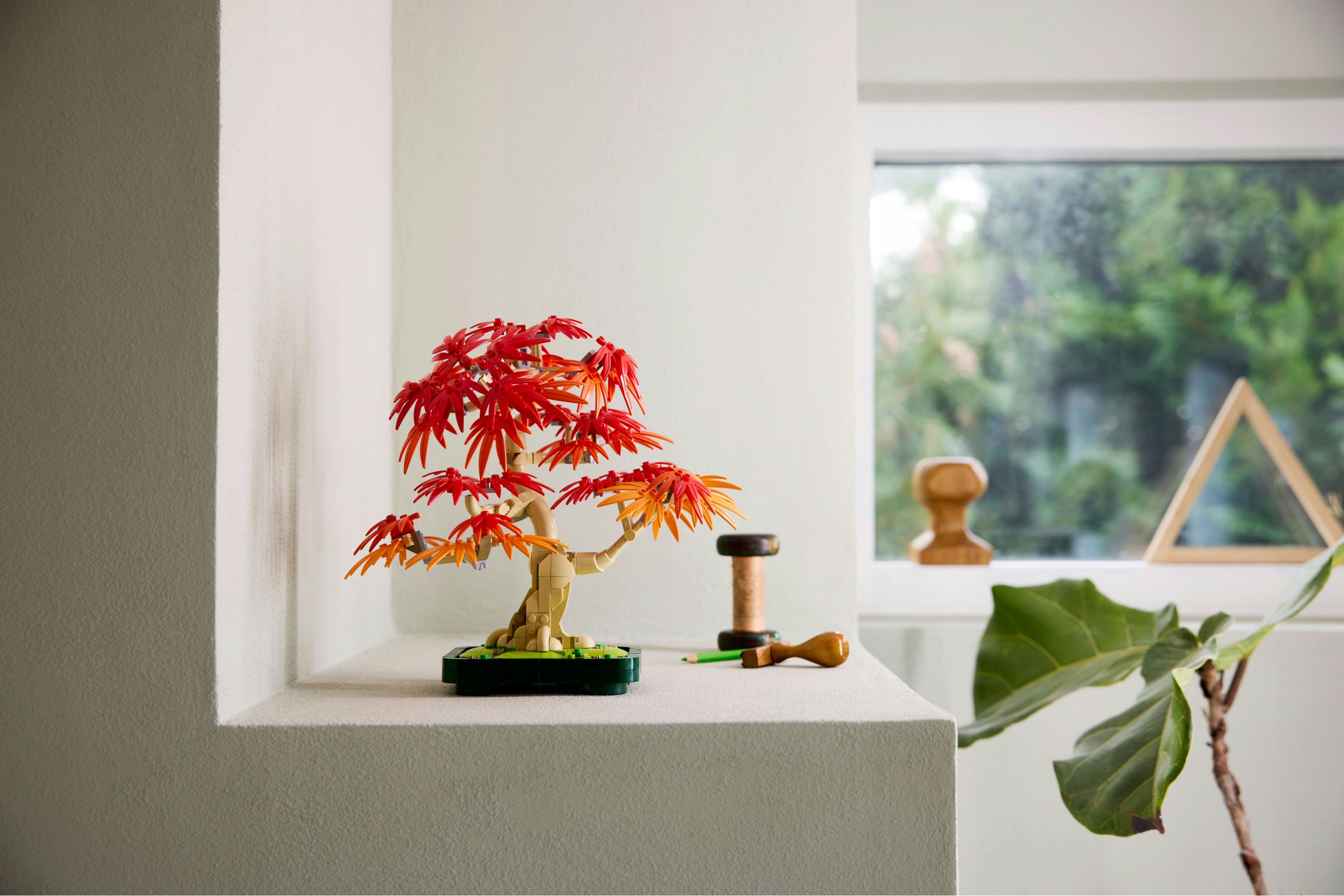 LEGO ICONS 10348 PALM MAPLE BONSAI, kaladėlių rinkinys +18 m.