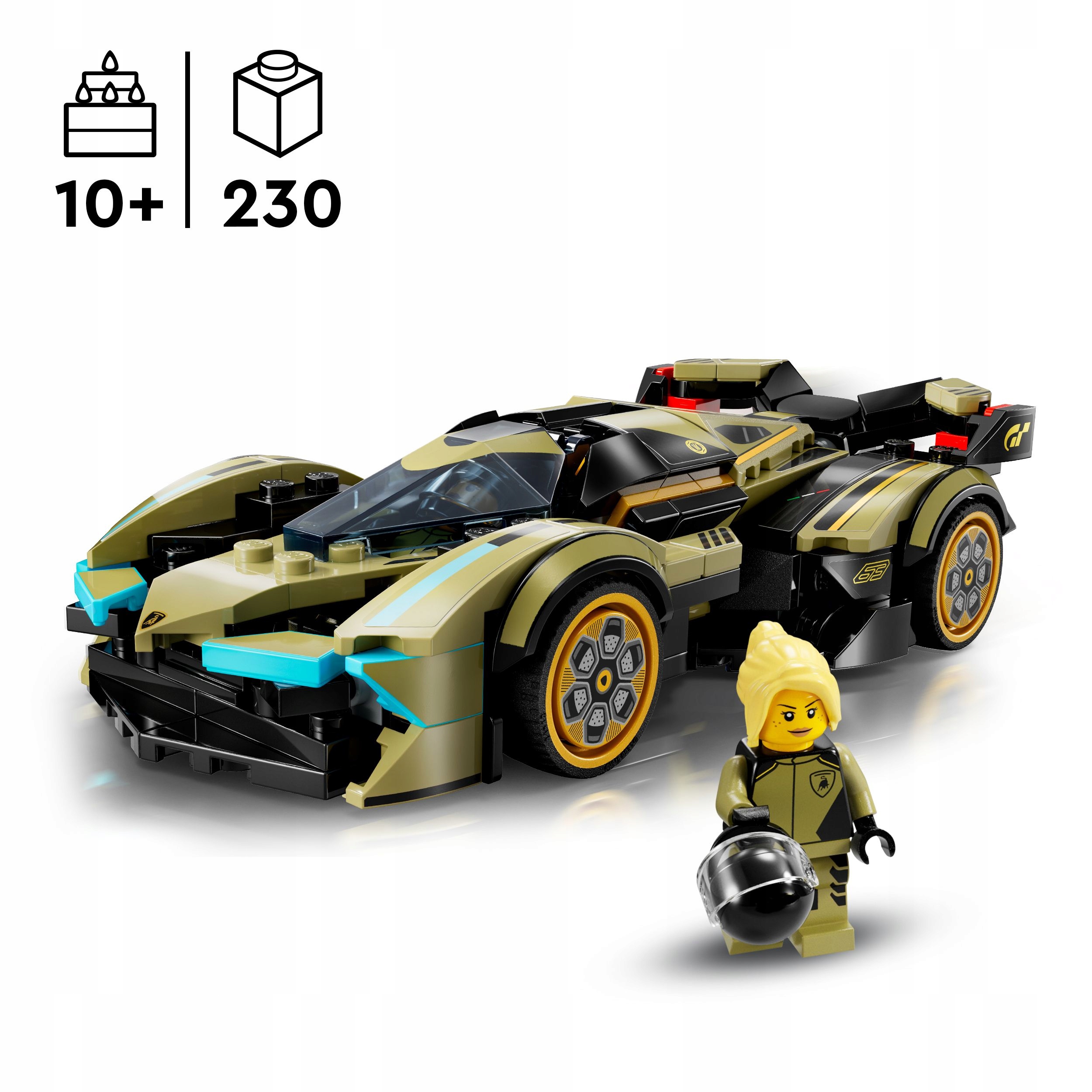 Lego Speed Champions 76923 Lamborghini V12 Vision GT