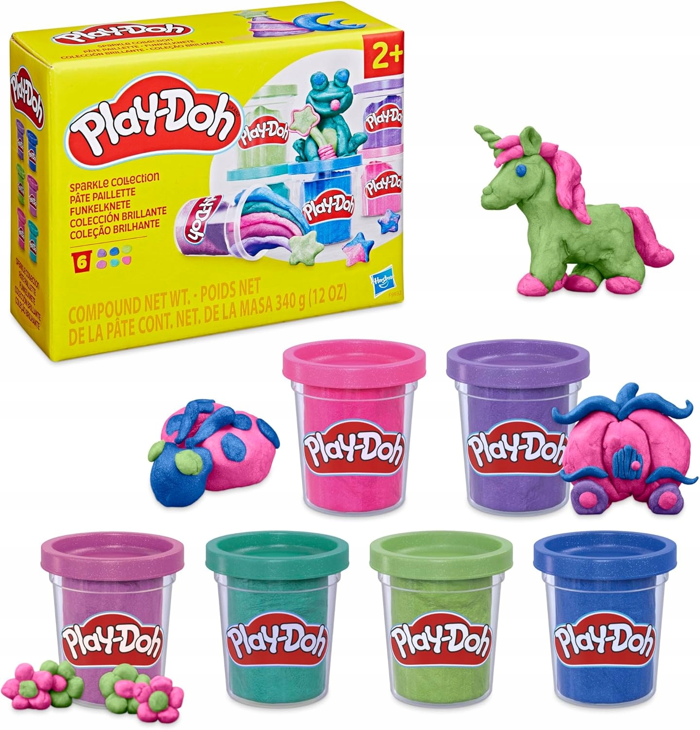 Hasbro Play-Doh błyszcząca kolekcja F9932