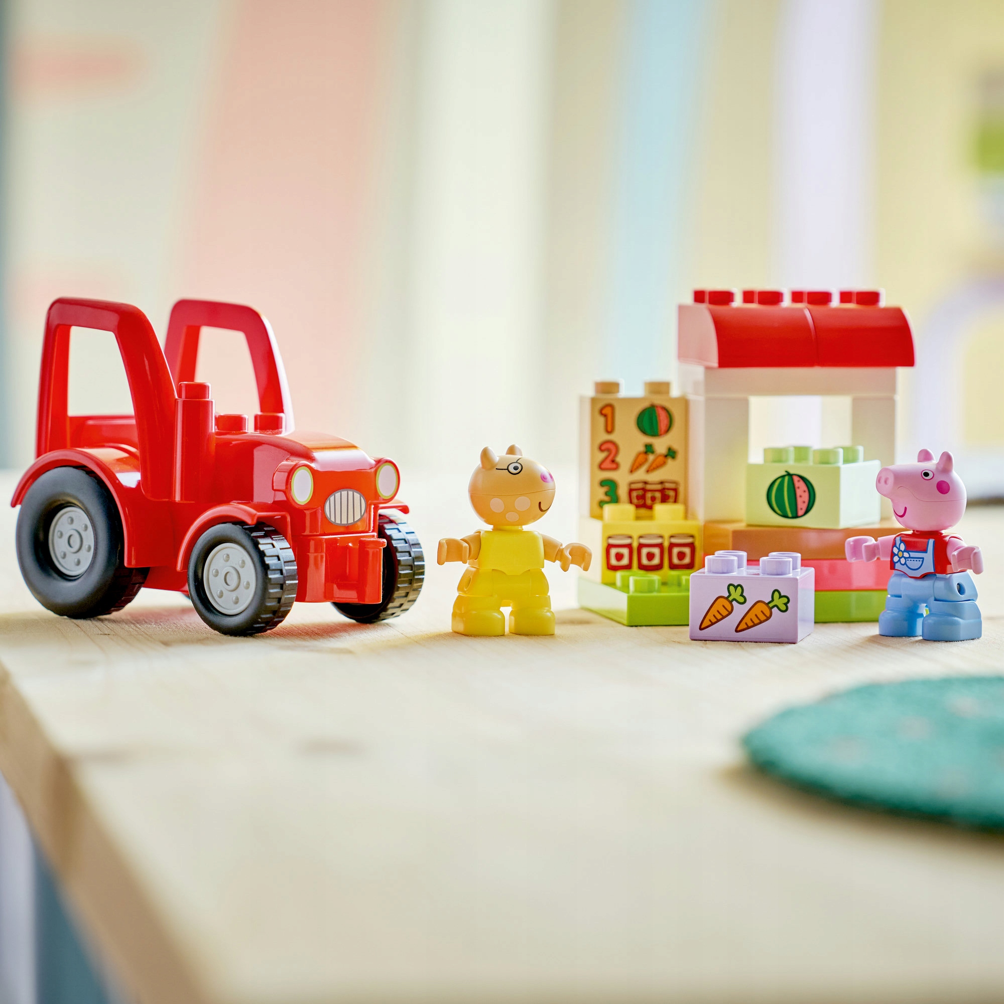 LEGO DUPLO Peppa Pig traktorius ir turgus 10468