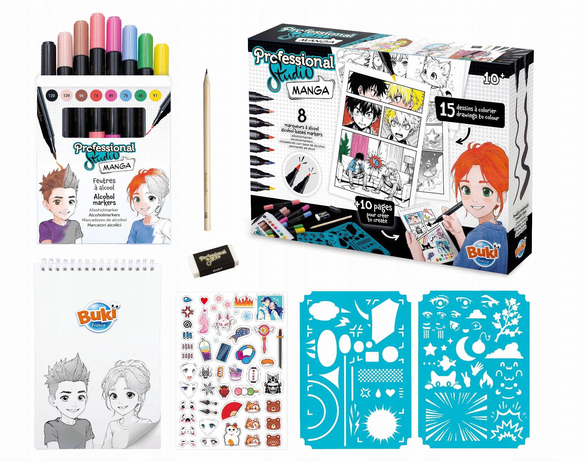 Buki Professional Studio komiksams ir mangai