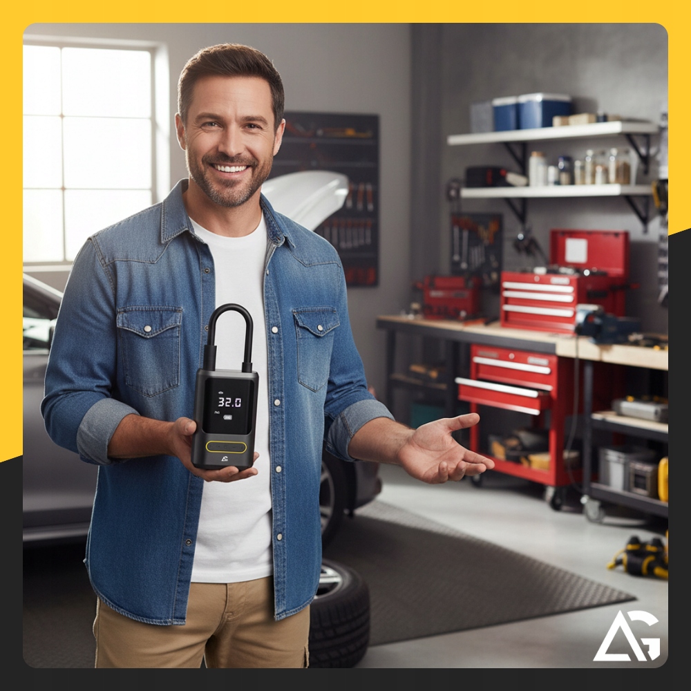 ARSA GO elektrinė pompa su kompresoriumi ir powerbank