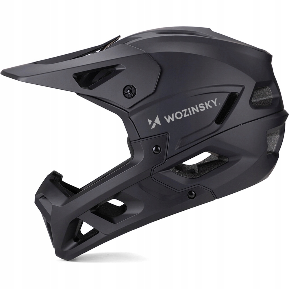 Wozinsky dviračio apsauginis galvos šalmas, reguliuojamas, sportiškas, lengvas, 57-59cm