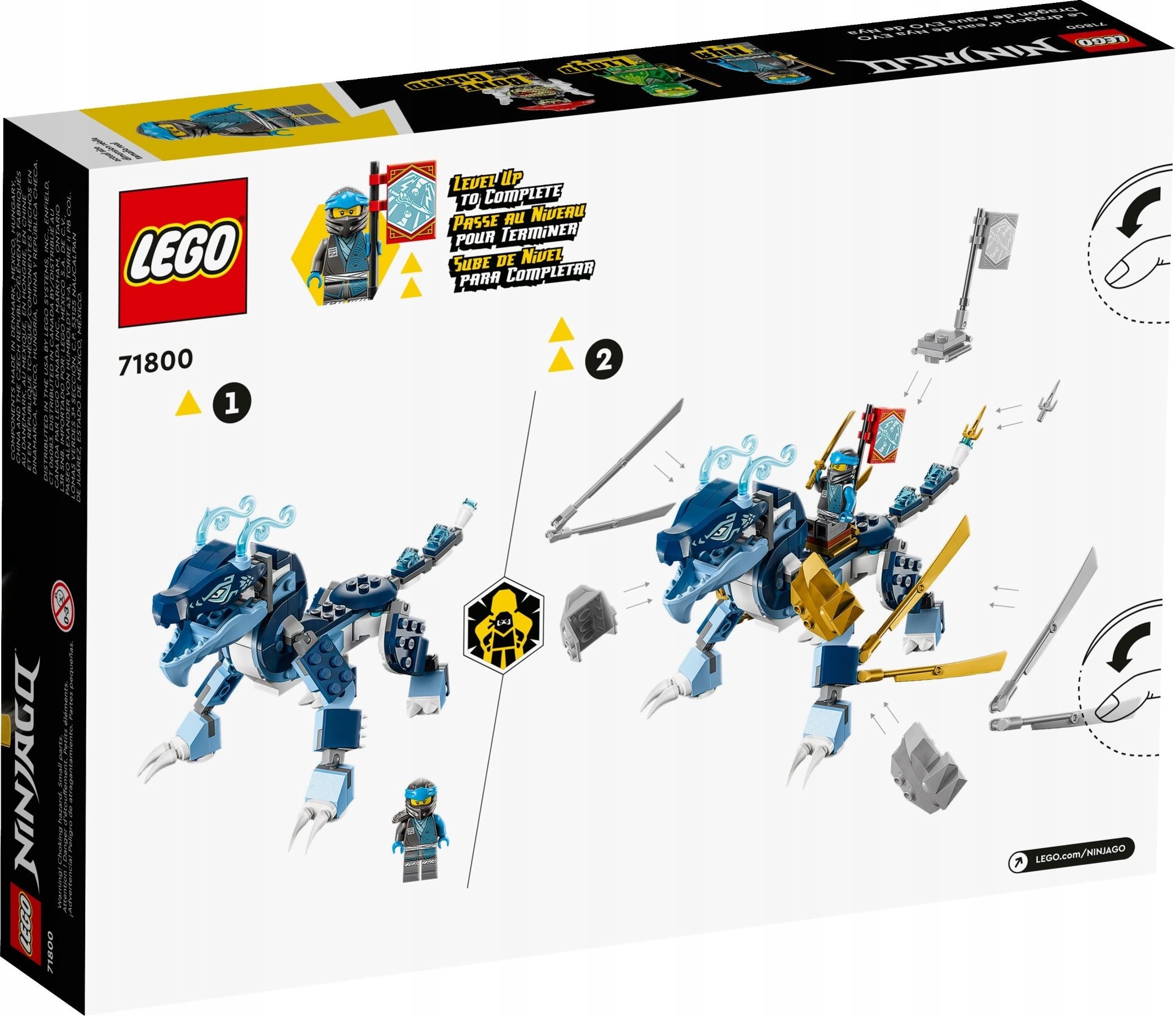 Lego Ninjago vandens drakonas Nyi EVO 71800