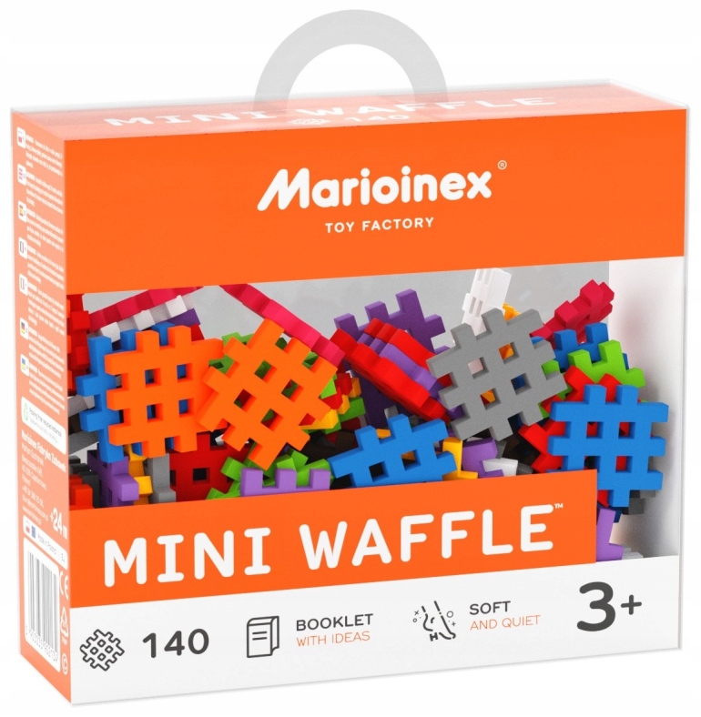 Mini vaflis. 140 prekių.