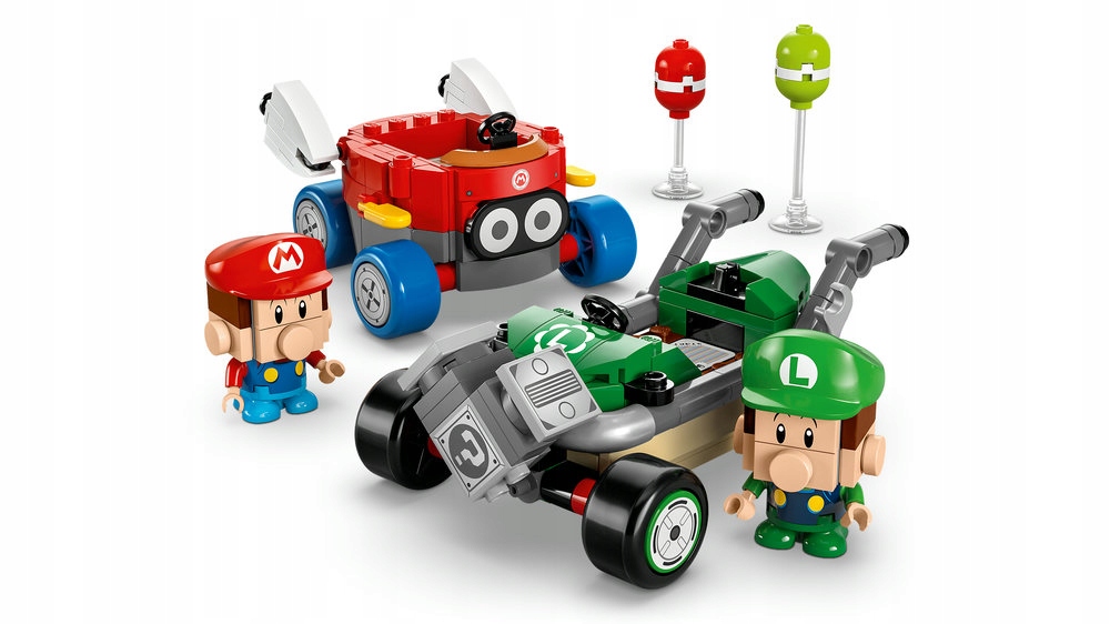 Lego Super Mario 72034 Mario Kart Baby Mario Luigi