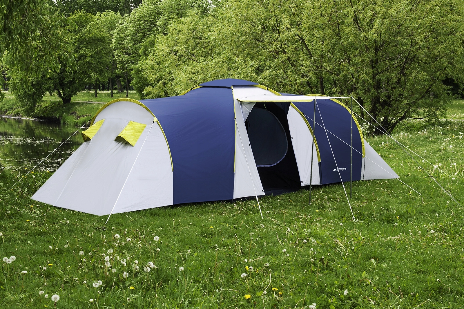 ŠEIMOS TURISTINĖ PALAPINĖ NADIR 8 PRO ACAMPER 3500mm GLAMPING CAMPING
