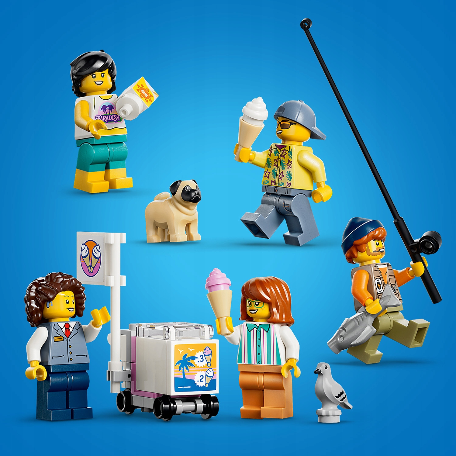 LEGO City 60506 tramvajus prie paplūdimio