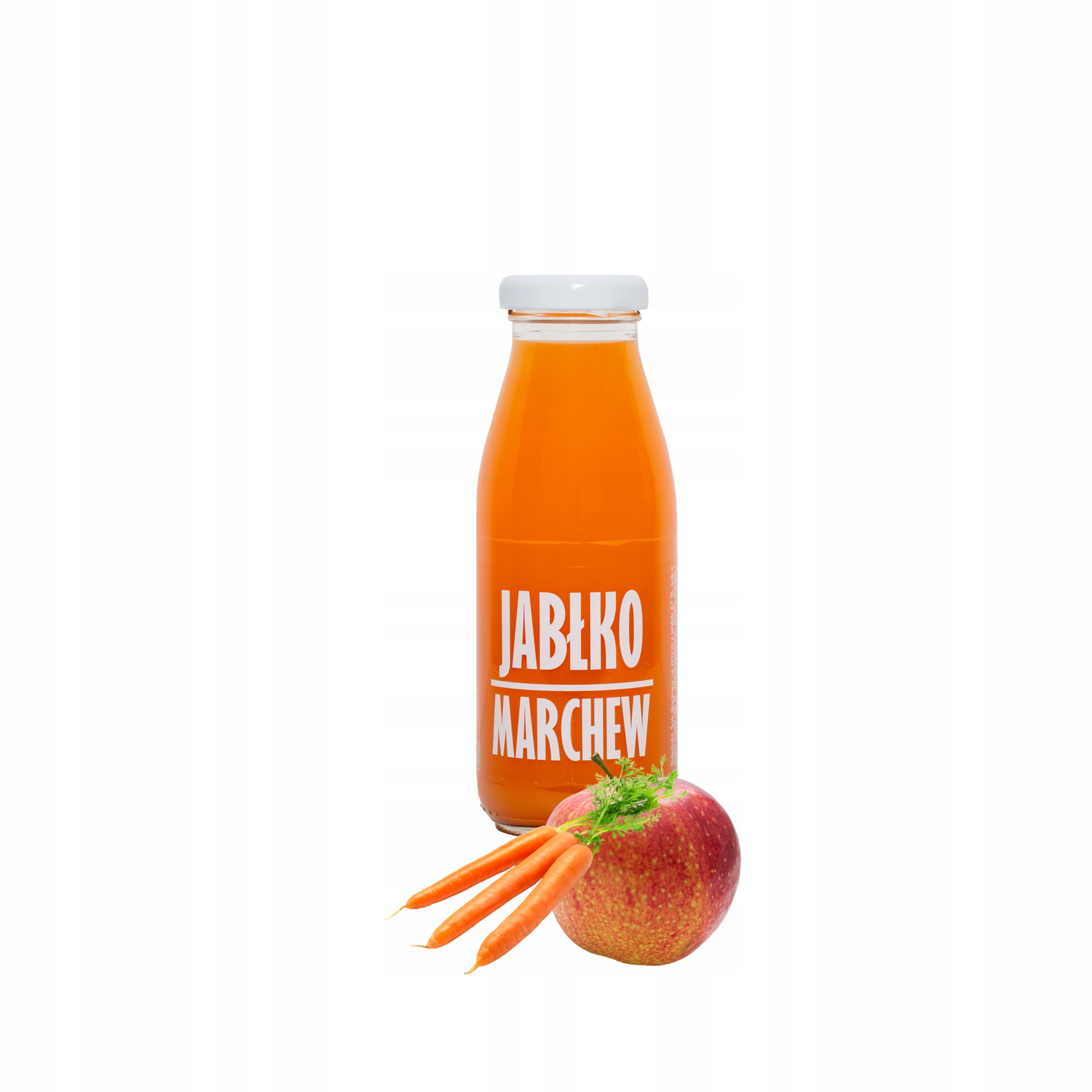 Obuolių morkų sultys 250ml, natūralios spaustos iš NFC obuolių ir morkų vaisių