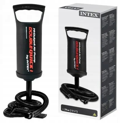 Intex rankinė pompa su 3 antgaliais 9 cm