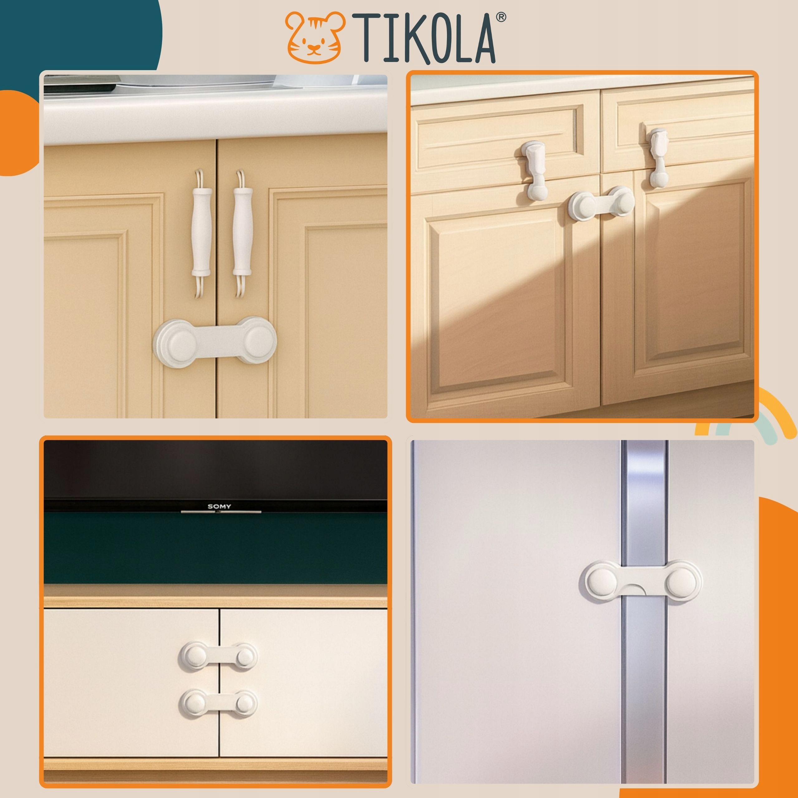Tikola šafų užraktai ir spintos dūrų saugikliai